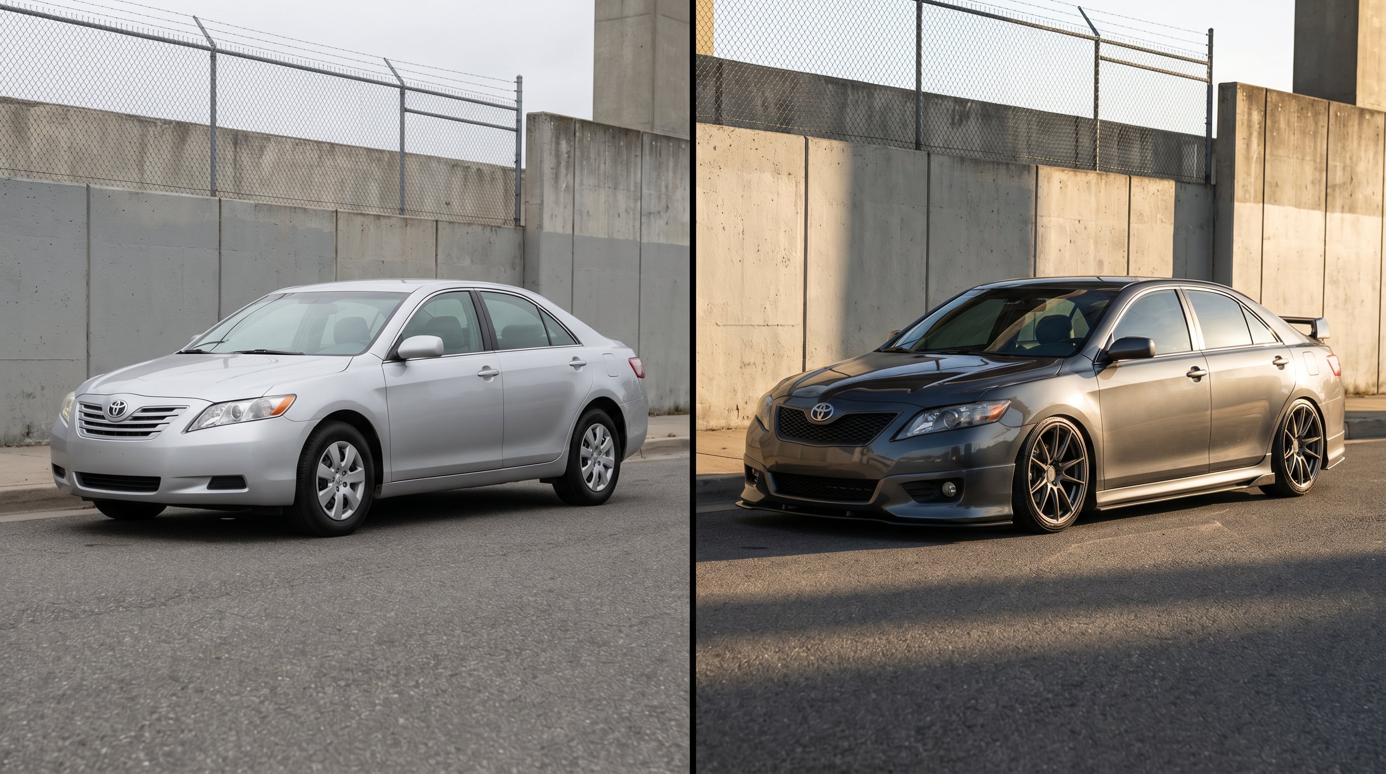 抖音揭秘轿车改装前后对比视频展示